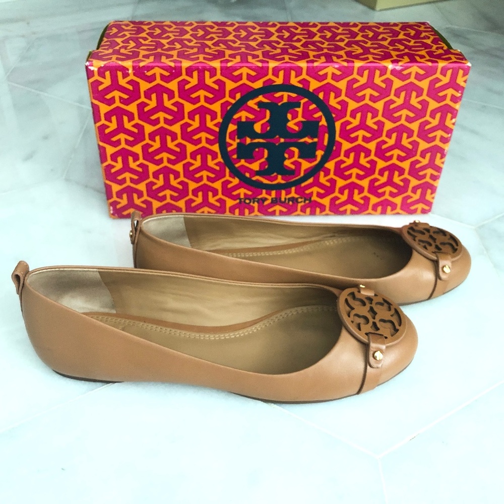 Tory Burch Gabriel Tiramisu Ballet Flat 8.5